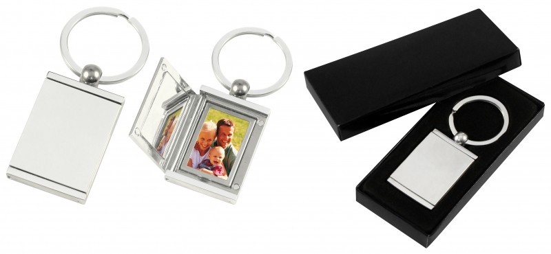 Llavero Metal Foto personalizado con logo