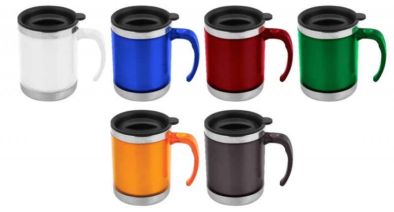 Mug De Acero Inoxidable personalizado con logo