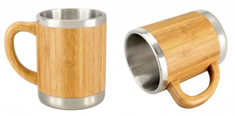 Tazón De Bamboo personalizado con logo