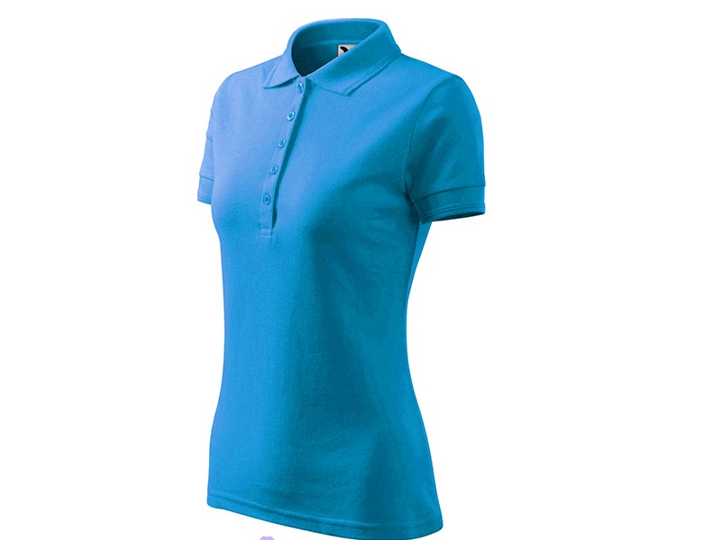 Polera pique dama personalizado con logo