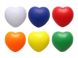 Corazón Anti-estres personalizado con logo