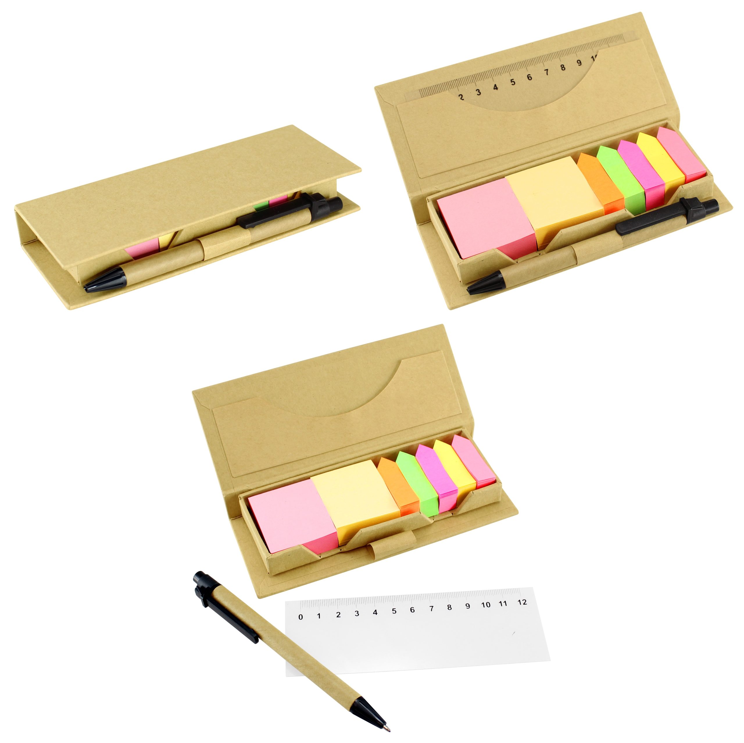 Set oficina ecologico personalizado con logo