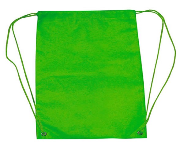 Bolsa morral mochila ecologica 35x43 cm personalizado con logo