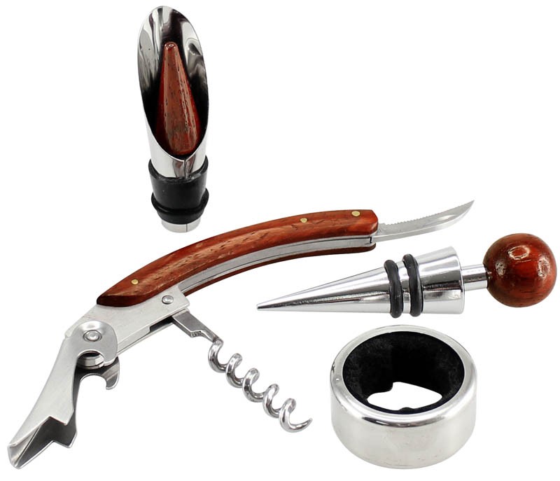 Set para vinos — otro ángulo