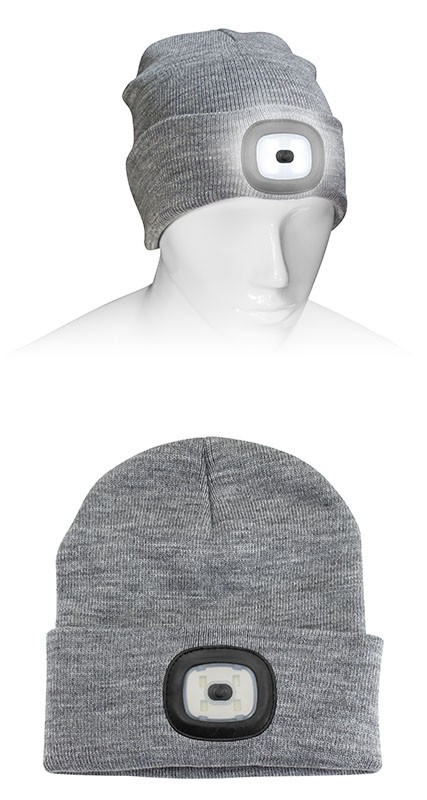 Gorro con luz led — colores disponibles