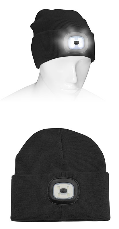 Gorro con luz led — medidas