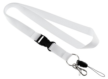 Lanyard liso con porta credencial — vista 9