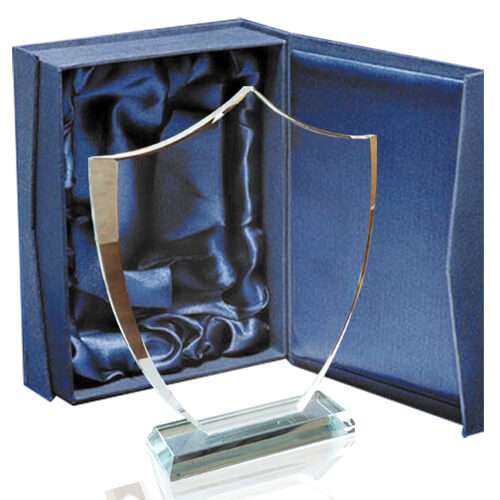 Galvano Cristal escudo personalizado con logo